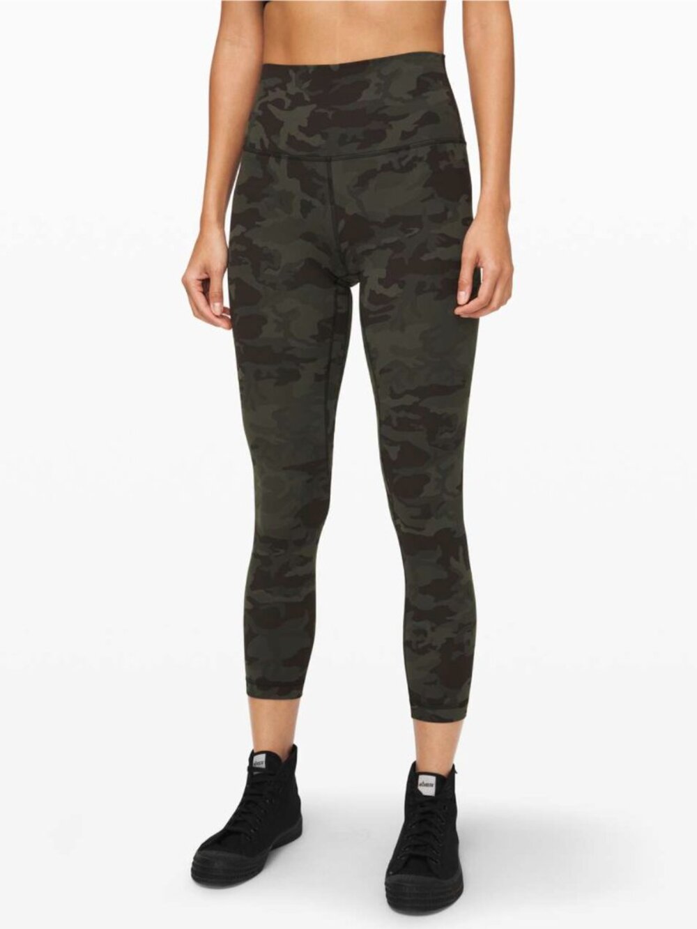 Lululemon Align Pant II 25" Incognito Camo Multi Gator Green
